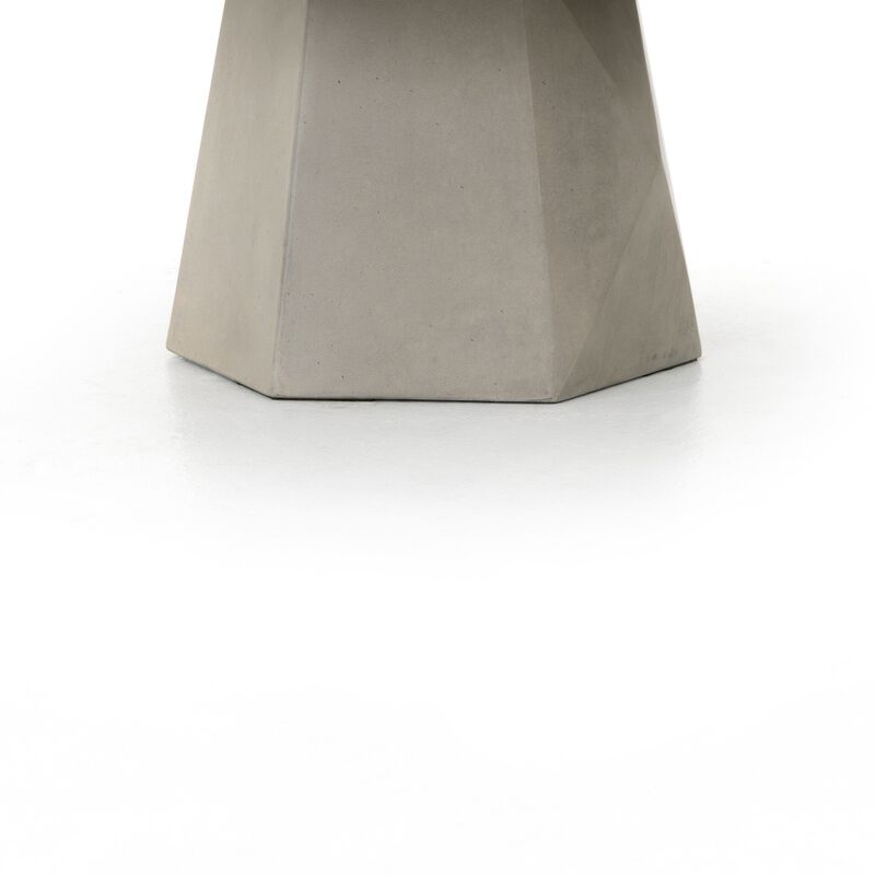 Bowman Outdoor Dining Table - Grey Concrete