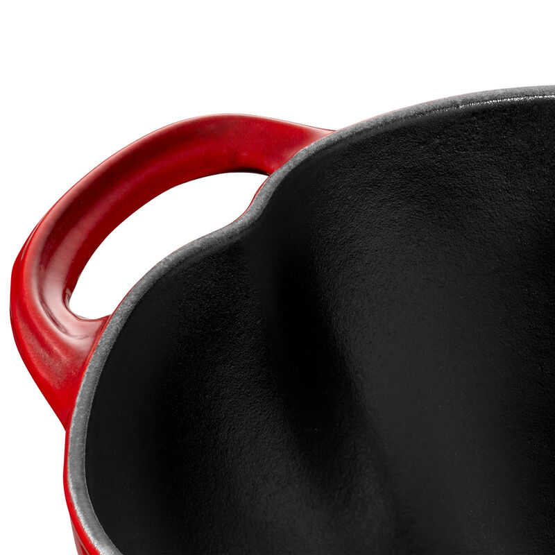 Staub Cast Iron 3-qt Tomato Cocotte - Grenadine