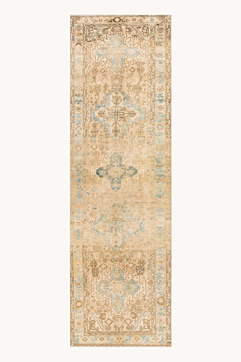 District Loom Vintage Turkish Runner Rug-Hester