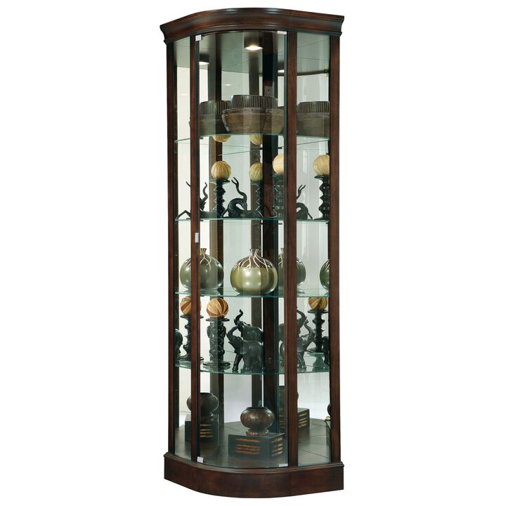 680664 Marlowe III Corner Curio Cabinet