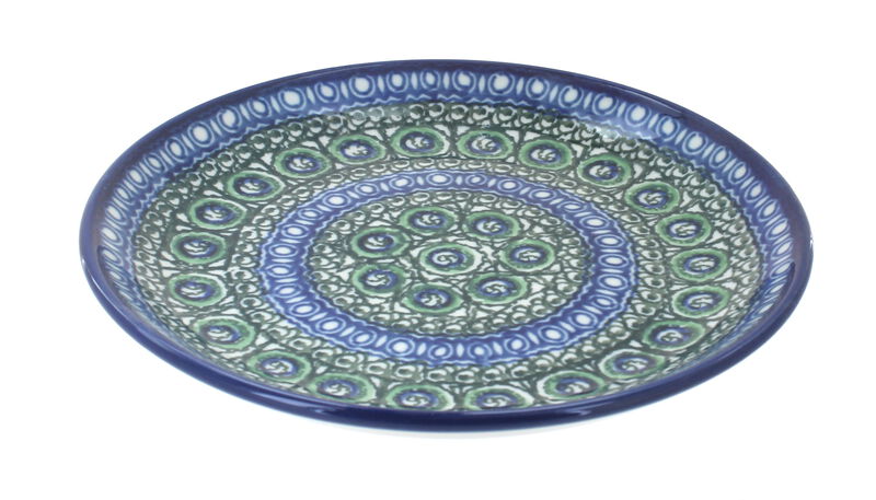 Blue Rose Polish Pottery Eliza Dessert Plate