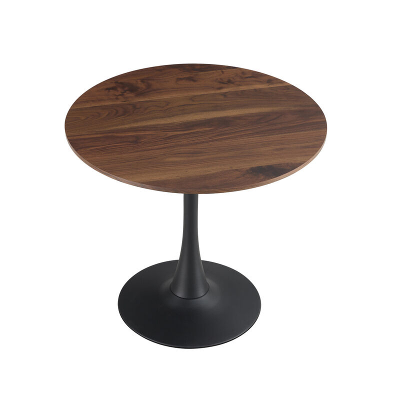TULIP DINING TABLE, ROUND, 80cm Nature Wood, 1pc per ctn