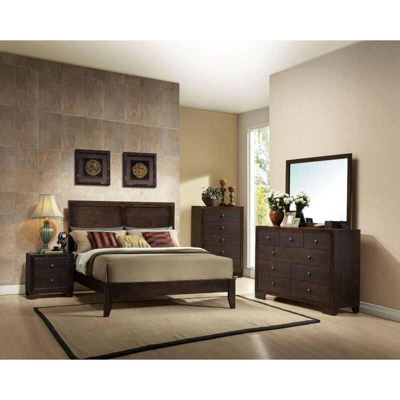 Madison Queen Bed In Espresso