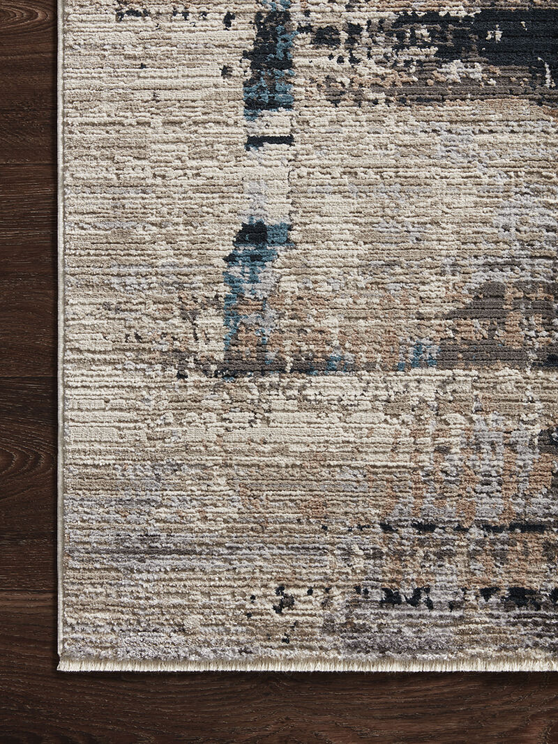 Leigh LEI01 Granite/Slate 18" x 18" Sample Rug