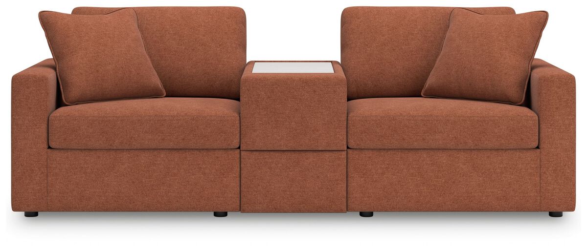 Modmax Spice 3-Piece Sectional with Storage Console