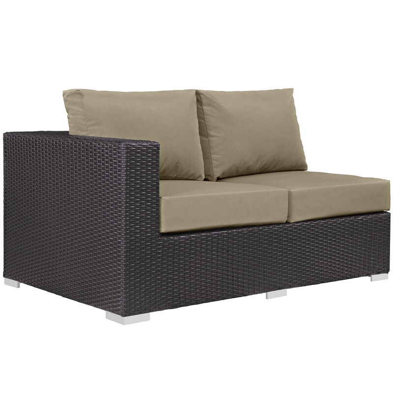 Modway - Convene Outdoor Patio Left Arm Loveseat