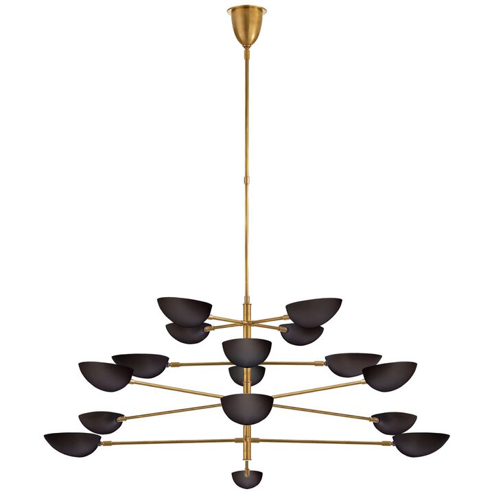 Graphic Grande Four-Tier Chandelier