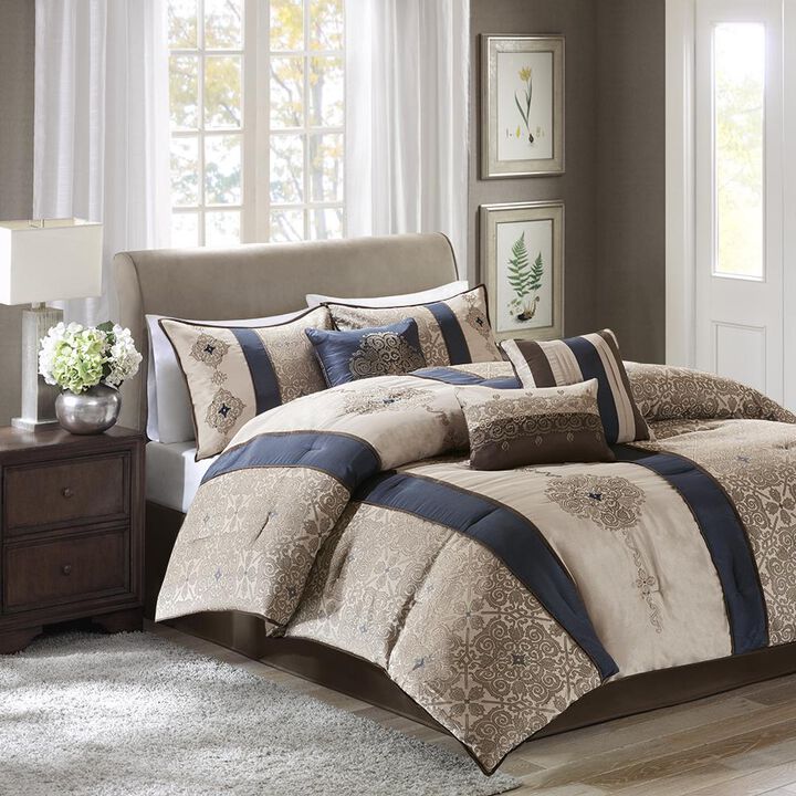 Belen Kox 7-Piece Jacquard Comforter Set, Belen Kox