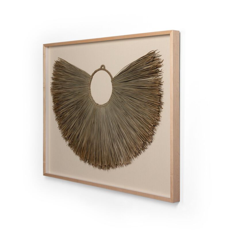 Beda Framed Sea Grass Object