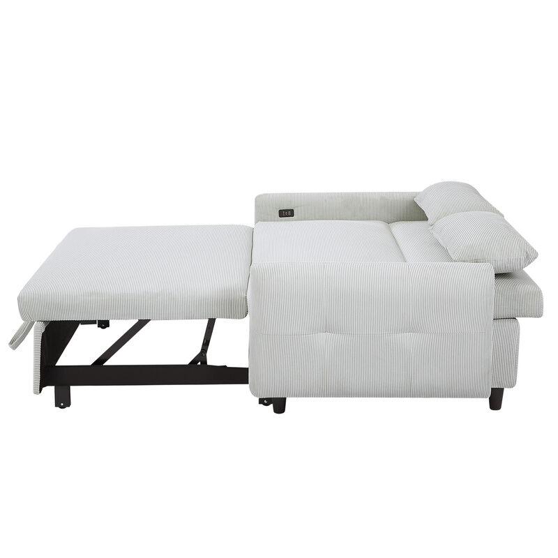 Merax Pull-out Sofa Bed Convertible Couch