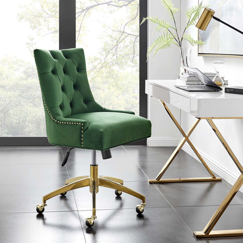 Modway Furniture - Regent Tufted Performance Velvet Office Chair