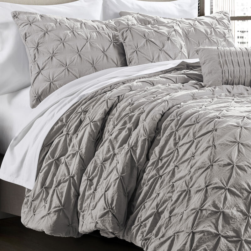 Ravello Pintuck Comforter 5-Pc Set