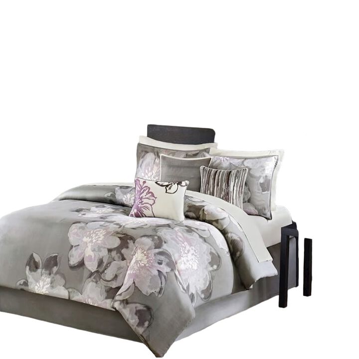 Floral Comforter Set, Belen Kox