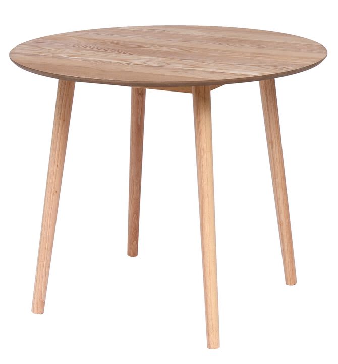 Dining Table for 4 People Round Wood