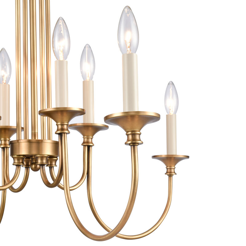 Cecil 28'' Wide 8-Light Chandelier