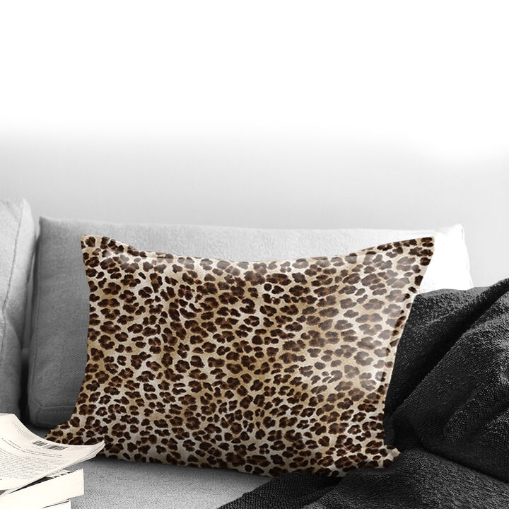 6ix Tailors Fine Linens Jolene Animal Print/Black Decorative Throw Pillows