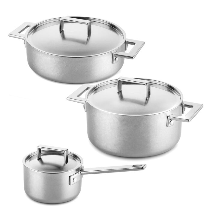 Attiva Pewter Kitchen Set