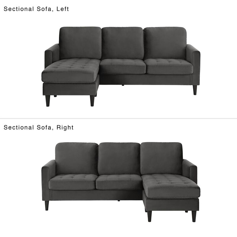 Strummer Reversible Sectional Sofa Couch