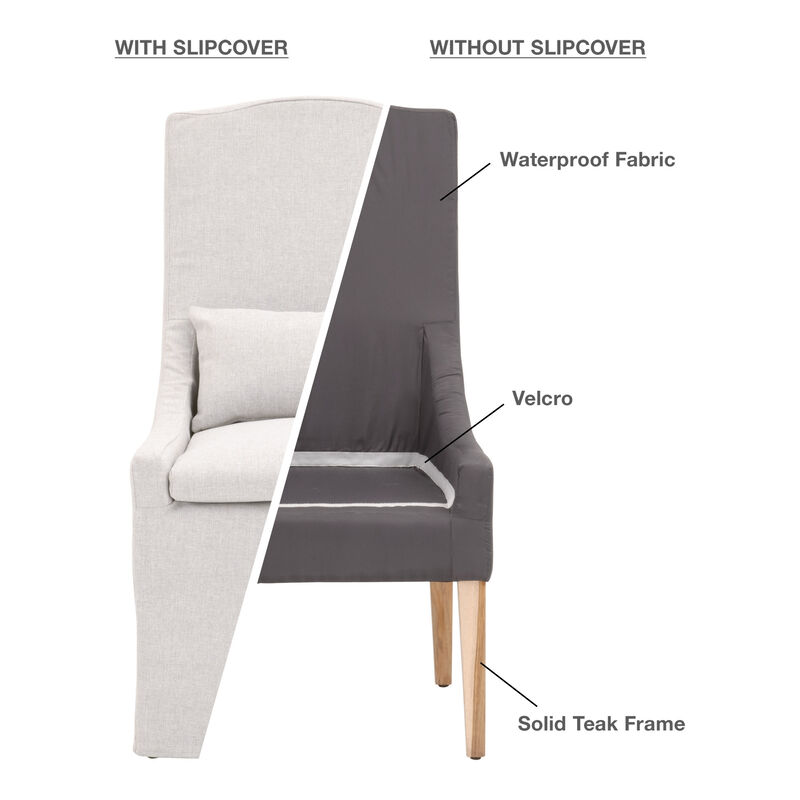 Outdoor Slipcover Dining Chair