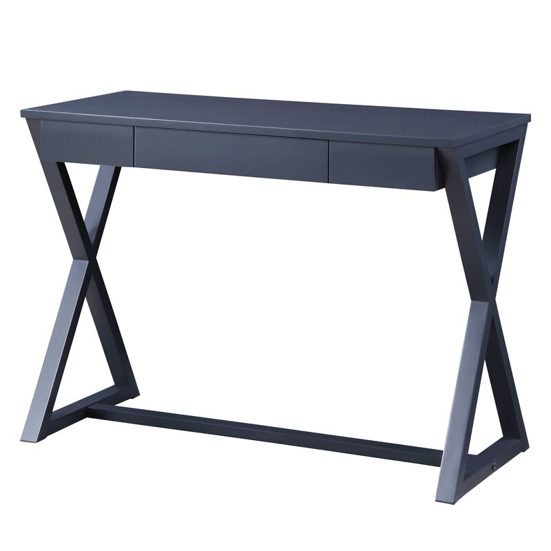 ACME Nalo Writing Desk(Same AC00920), Charcoal Finish