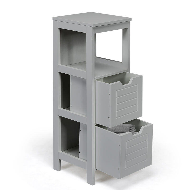 Floor Cabinet Multifunction Storage Rack Stand Organizer