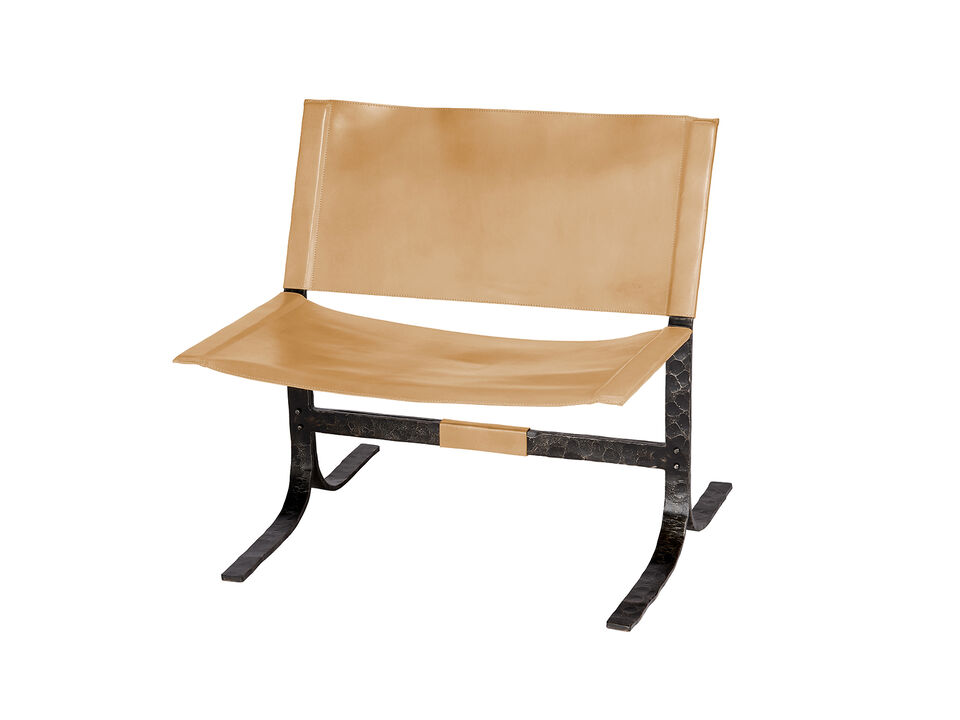 Alessa Sling Chair, Cashew