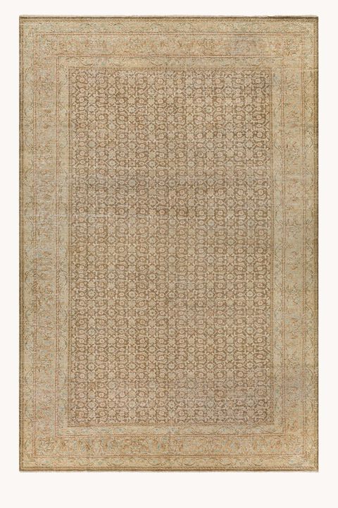 District Loom Vintage Persian Tabriz area rug -Ambrose