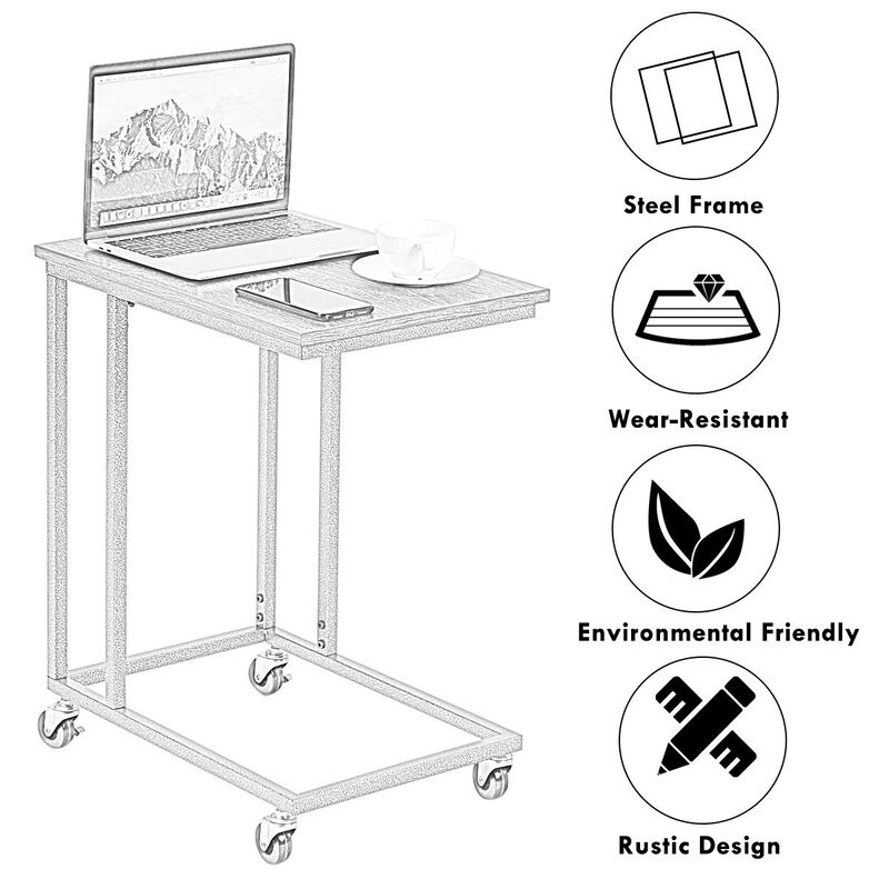 Laptop Holder Sofa Multiple Side End MobileTable