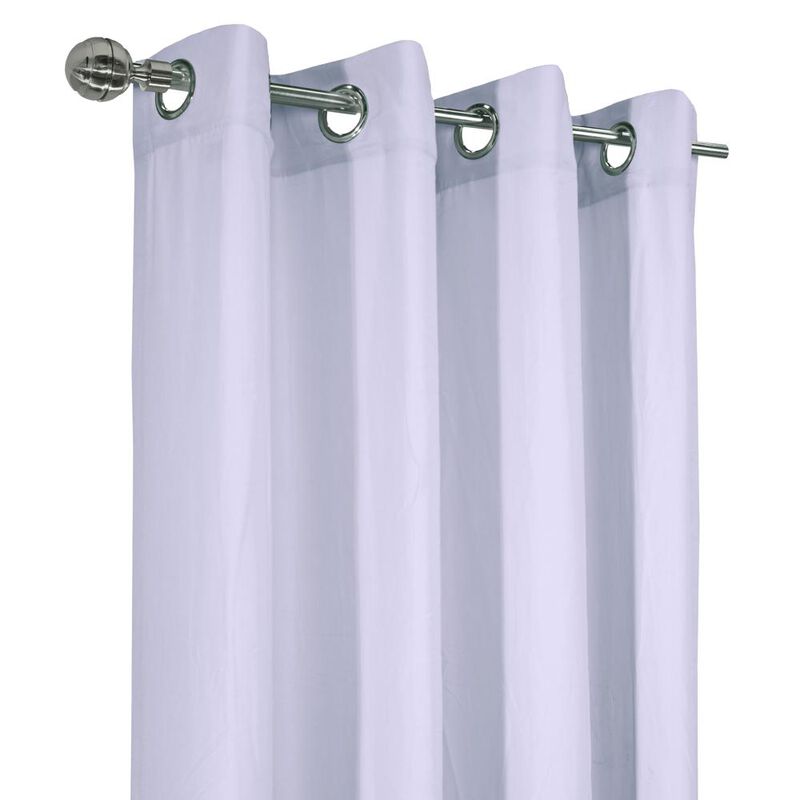 Habitat Harmony Light Filtering Soft and Relaxed Feel in Room Provide Privacy Grommet Curtain Panel Lavender