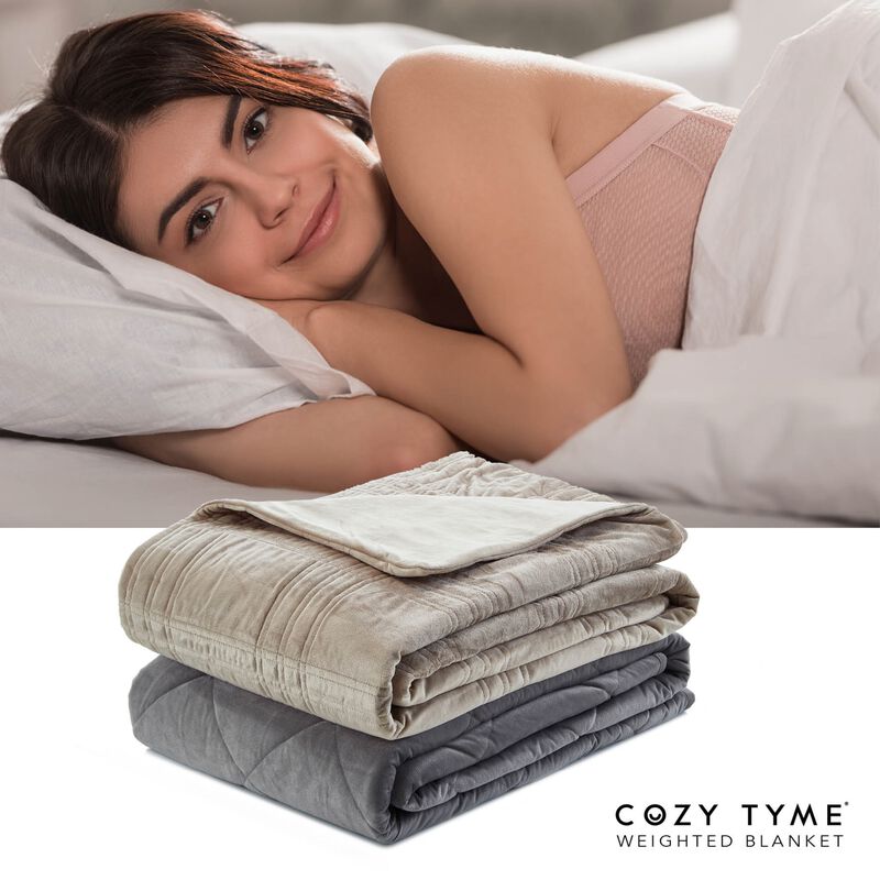 Cozy Tyme Isoke Weighted Blanket 12 Pound 48"x72" Twin Size