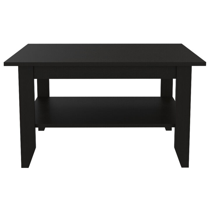 Danvers Rectangle Coffee Table Black Wengue