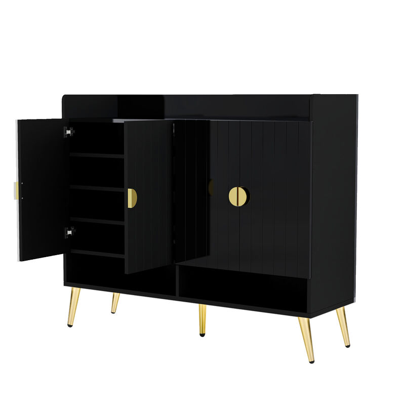 Merax Modern Wooden Shoes  Storage Cabinet