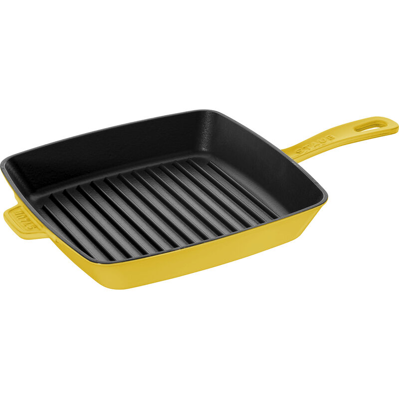 Staub Cast Iron 12-inch Square Grill Pan - Basil