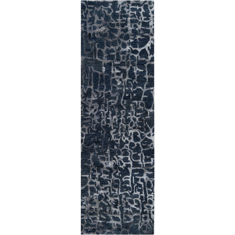 Banshee BAN-3306 6' x 9' Blue Rug