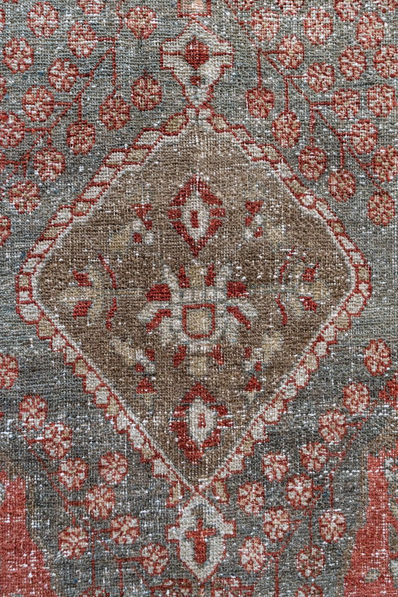 District Loom Vintage Persian Heriz Karaja runner rug-Fergus