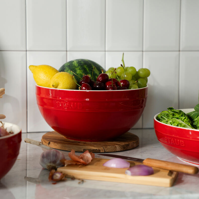 Staub Ceramic 2-pc Nested Mixing Bowl Set - Dark Blue