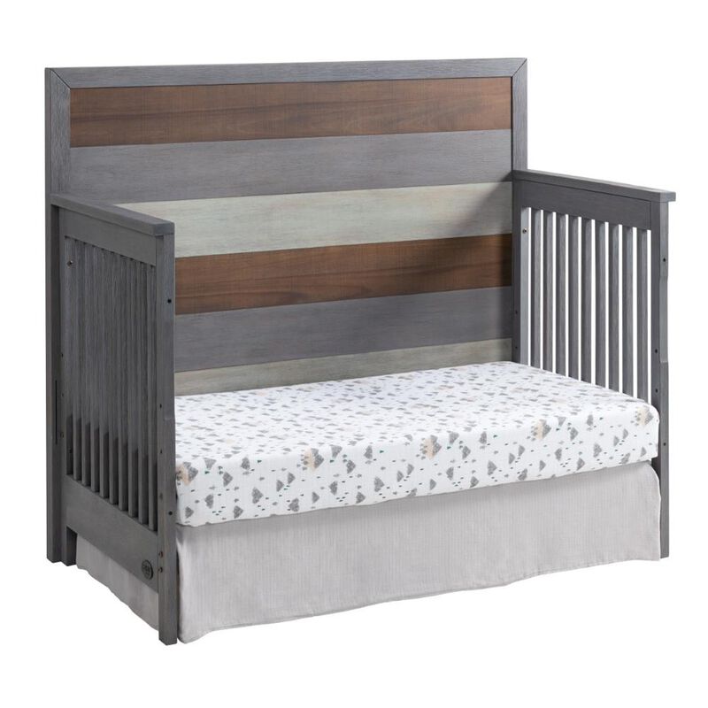 Soho Baby Cascade Crib Multi Tone Gray