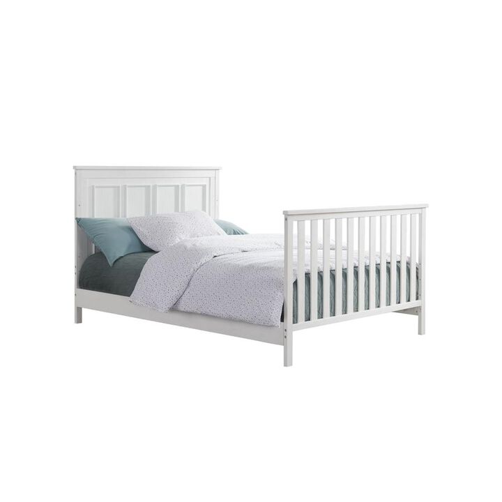 Oxford Baby Bennett Full Bed Conversion Kit Rustic White