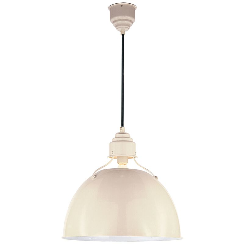 Eugene Medium White Pendant