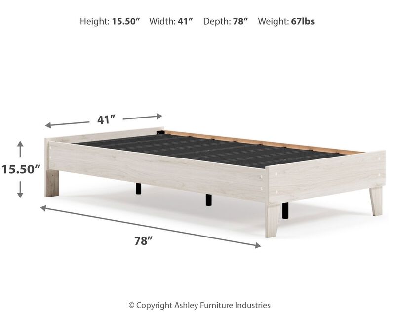 Socalle Twin Platform Bed