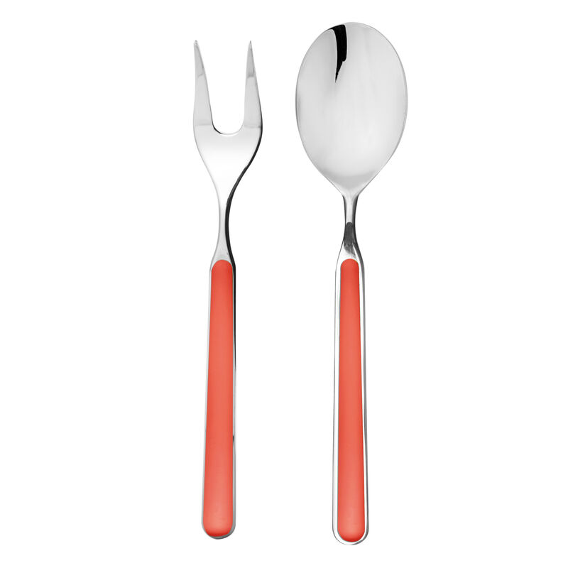 Fantasia 2-Piece Serving Set in New Coral