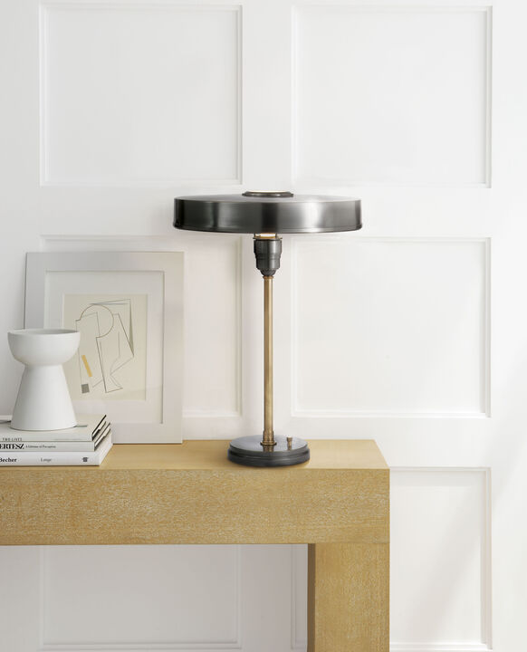 Carlo Table Lamp in Antique Brass