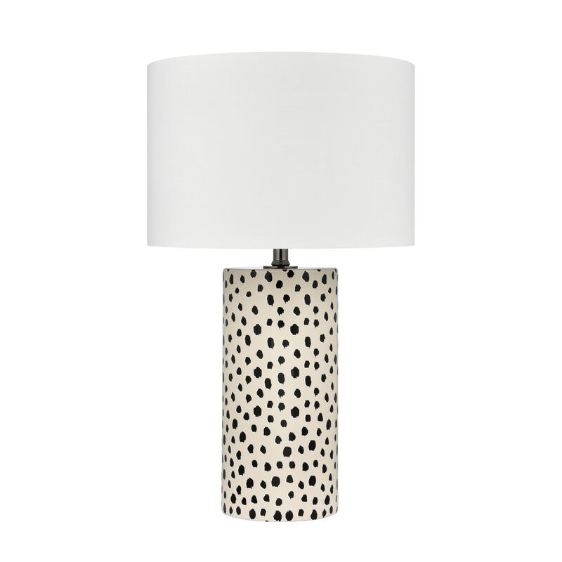 Signe 26'' High 1-Light White Table Lamp