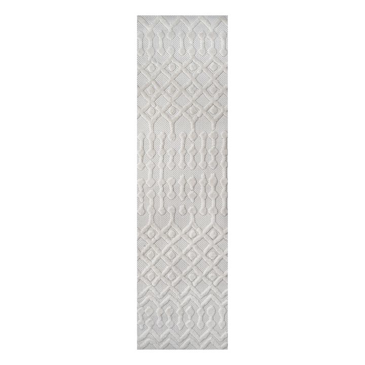 Peralta Moroccan Diamond Indoor/Outdoor Area Rug