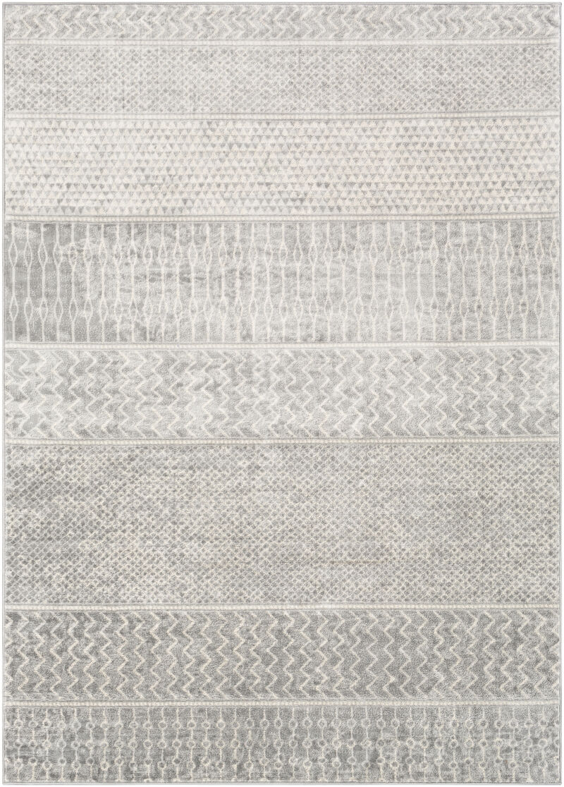 Monaco MOC-2306 4'3' x 5'11' Gray Rug