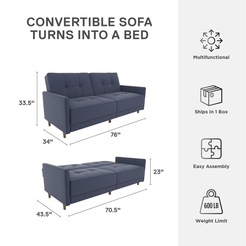 Andora Coil Futon