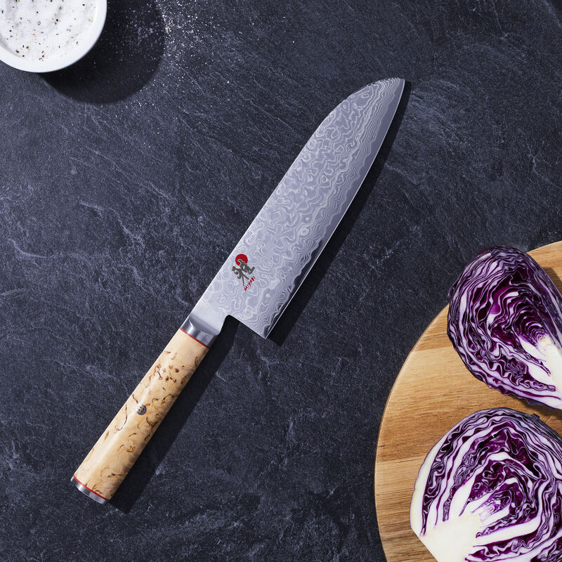 Miyabi Birchwood SG2 7-inch Santoku Knife