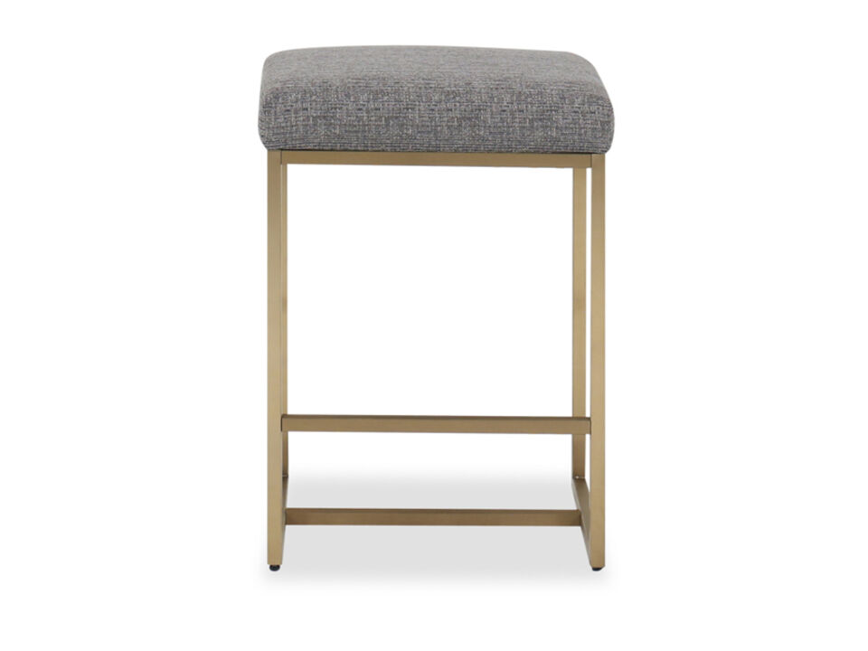 24" Modern Backless Stool