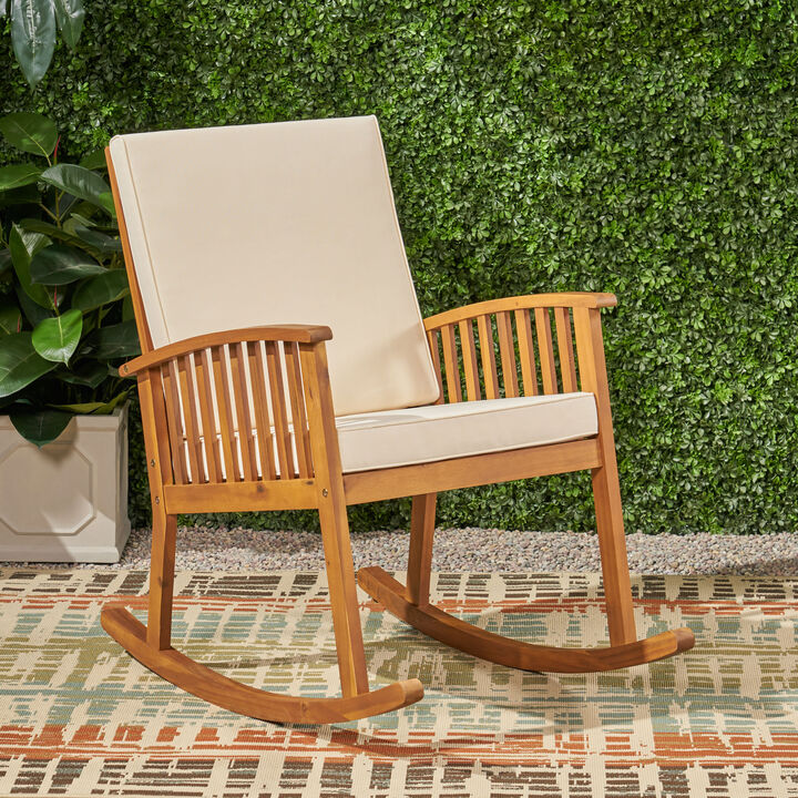 Merax Modern Outdoor Rocking Chair