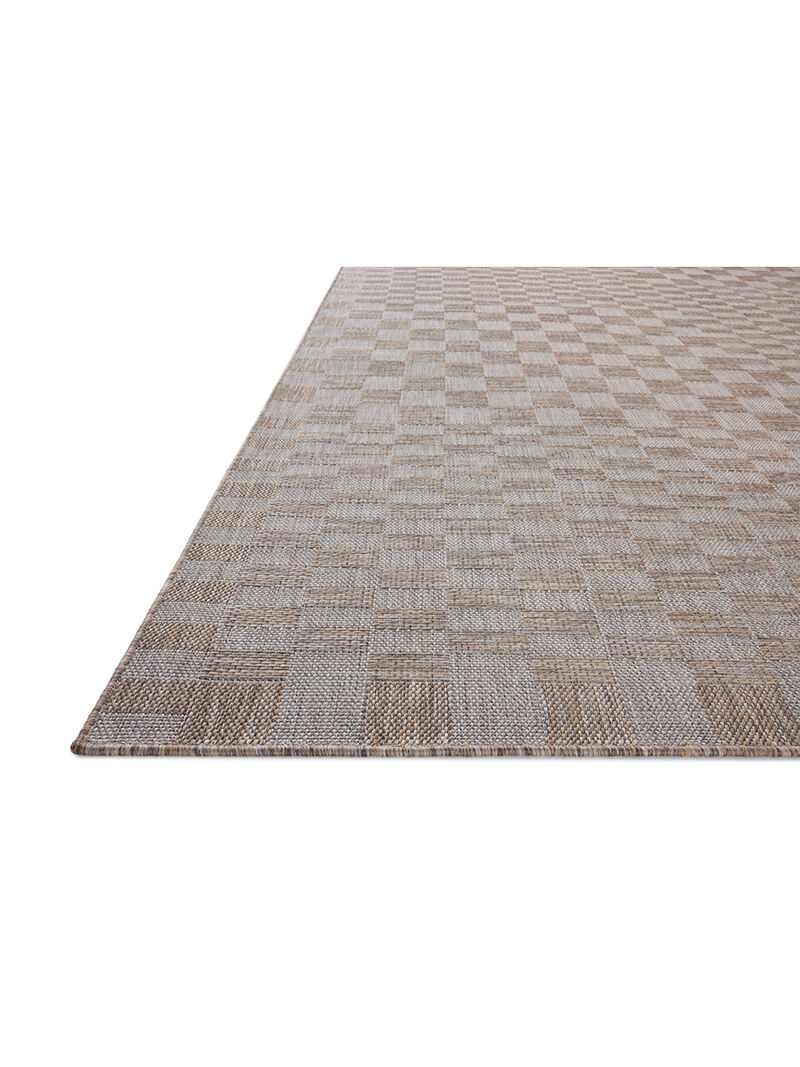 Topanga Natural/Dove 18" x 18" Sample Rug by Amber Lewis x Loloi